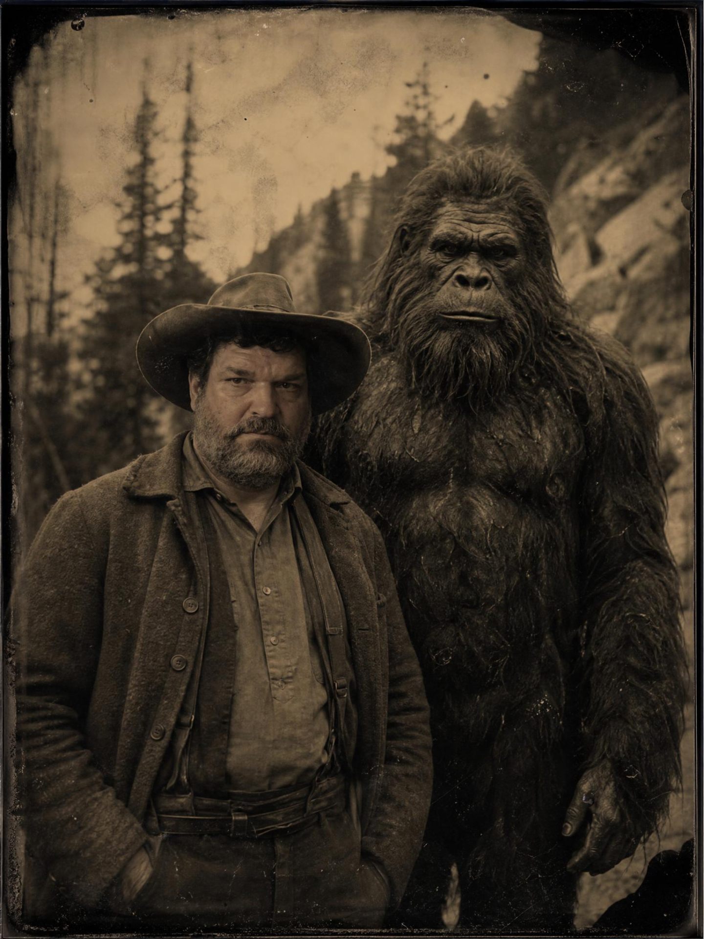 Restored still — A tintype keepsake with an old friend, gently animated